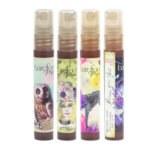 Perfume Your Soul 4 pcs Mini 8ml Argan Body Oil Set (Pink Pepper, Lavender Smoke, Black Coconut, Lemon Freckle)