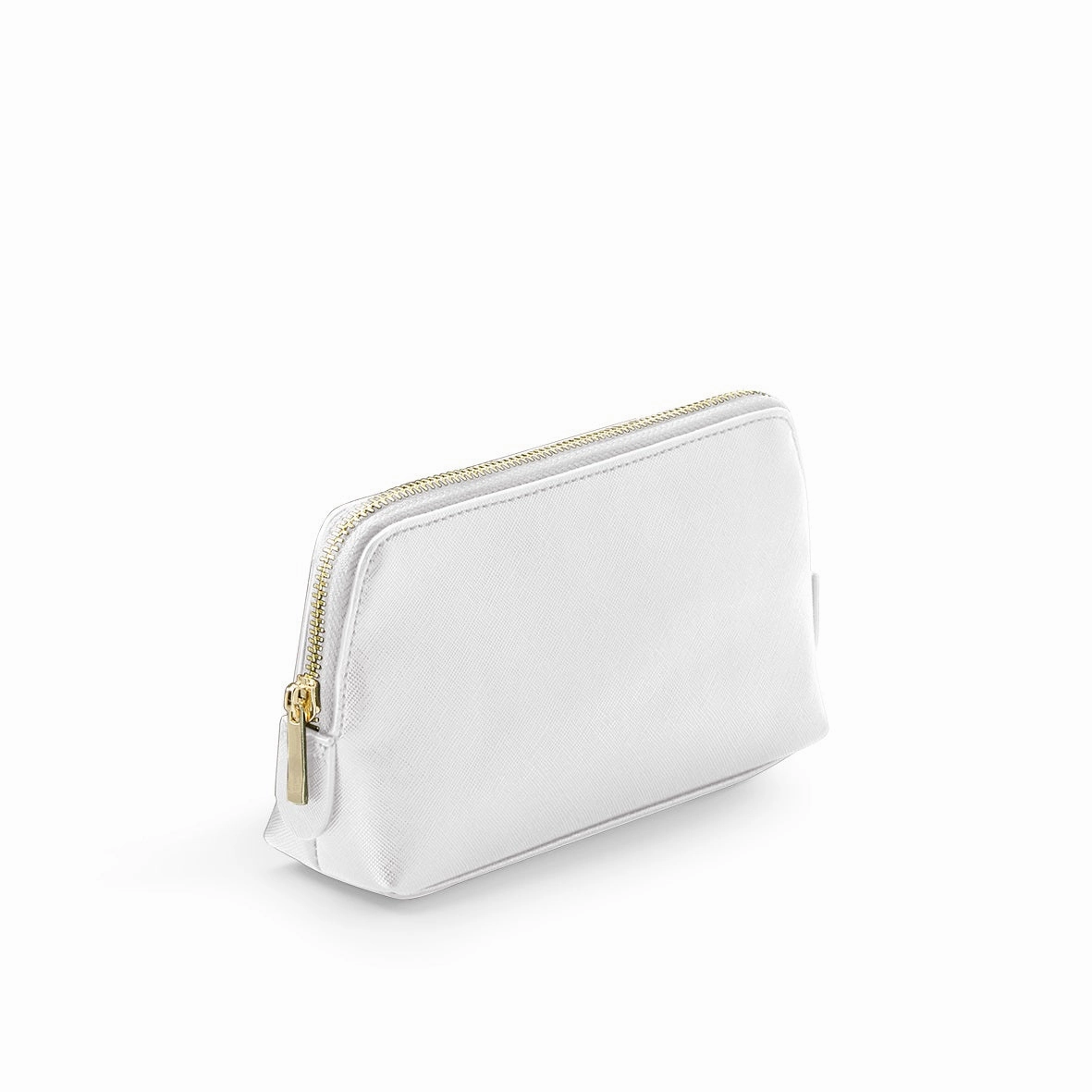 Personalised Medium PU Leather Make Up Bag with Initials & Heart