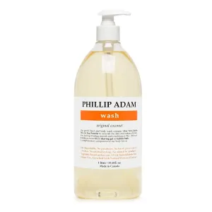 Phillip Adam Coconut Hand and Body Wash - Gentle and Hydrating - For All Skin Types - Sulfate Free and Paraben Free - 33.8 Fl Oz