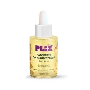 Pineapple De-Pigmentation Dewy Face Serum for Pigmentation & Dark Spots Removal for Unisex with 10% Niacinamide, 5% PHA for All Skin, 30ml (Pack of 1)