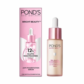 POND's Bright Beauty Serum, 12% Gluta-Niacinamide Complex, Anti-Pigmentation, 28 ml