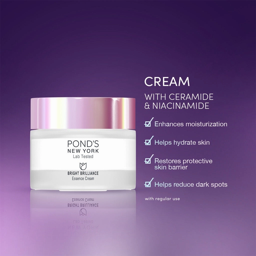 PONDS New York Bright Brilliance Essence Cream 50g