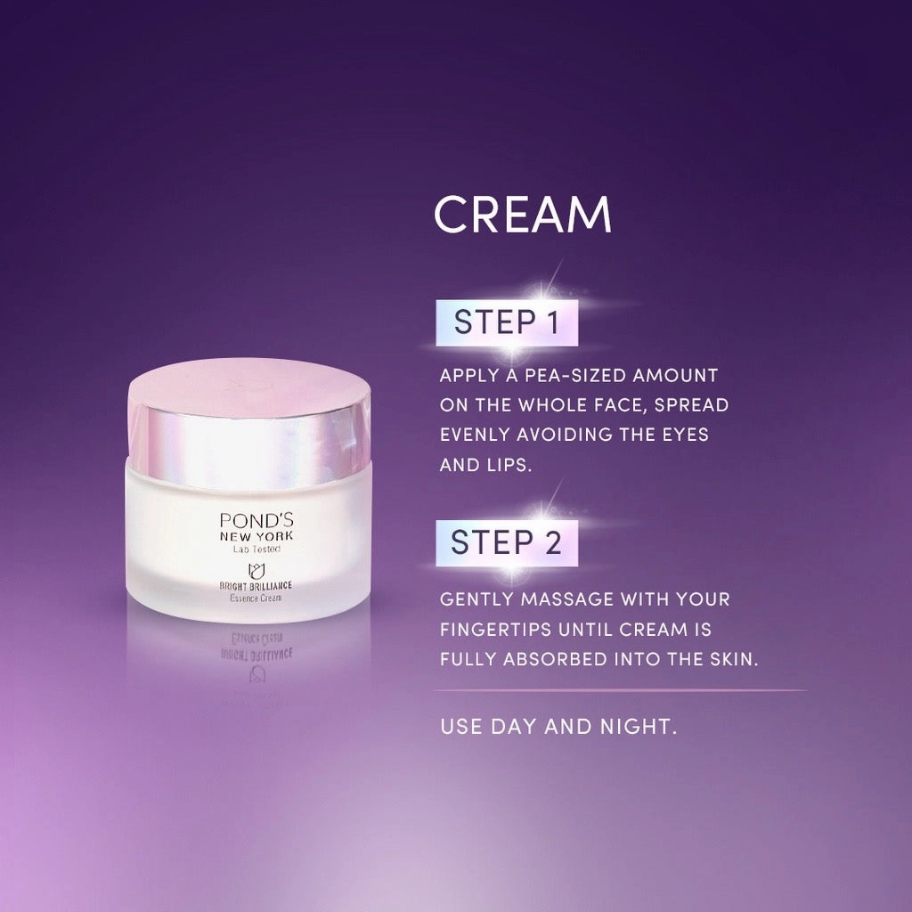 PONDS New York Bright Brilliance Essence Cream 50g
