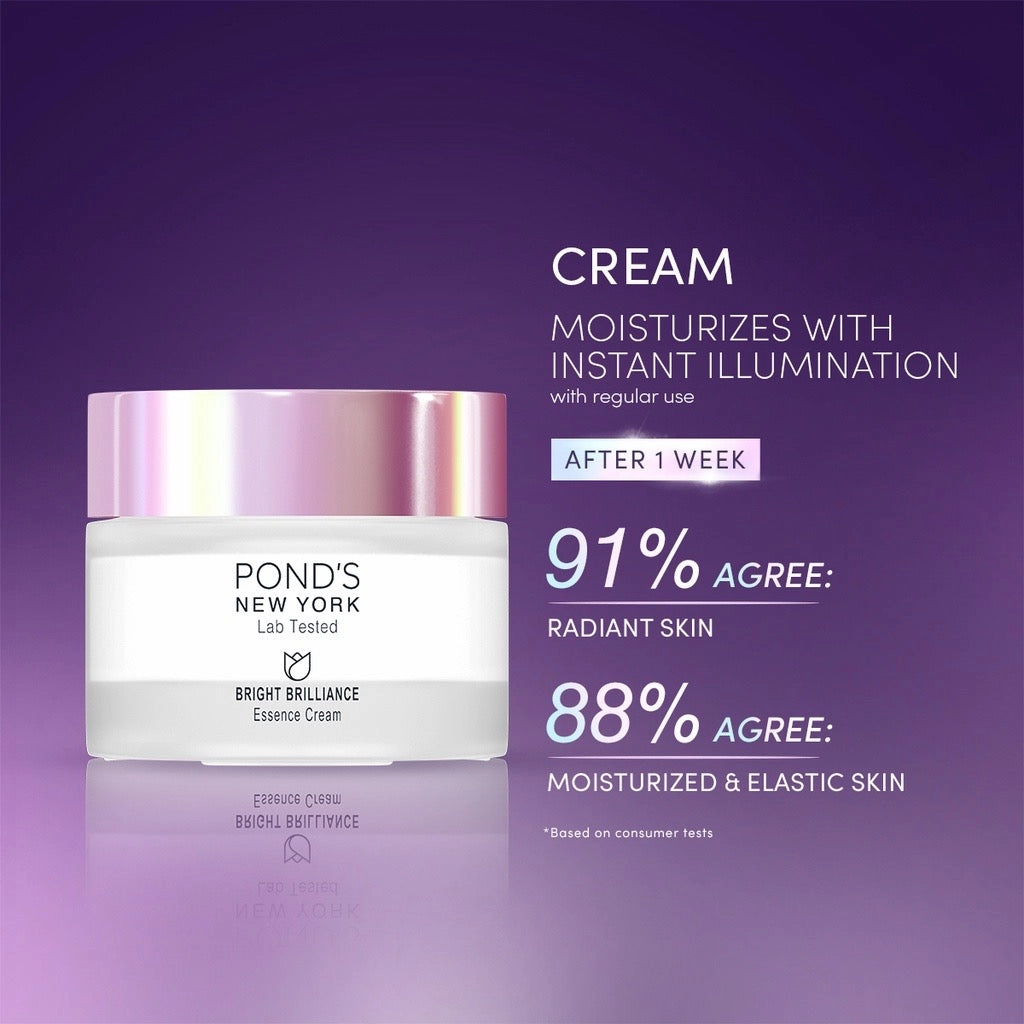 PONDS New York Bright Brilliance Essence Cream 50g