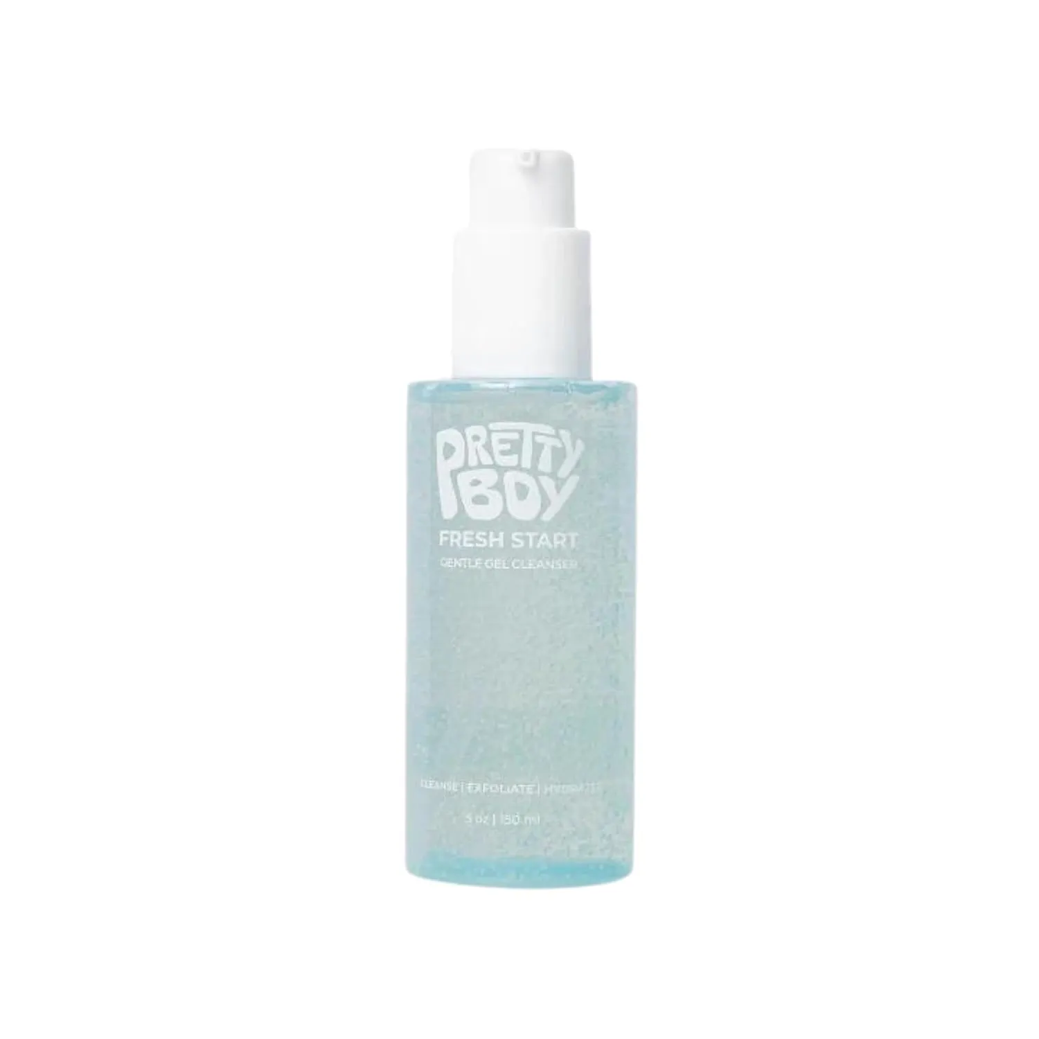 Pretty Boy Fresh Start Gentle Face Cleanser | Hydrating & Exfoliating with Niacinamide, Hyaluronic Acid, and Amino Acids | Dermatologist-Approved, Sensitive Skin-Friendly, Daily Facial Wash