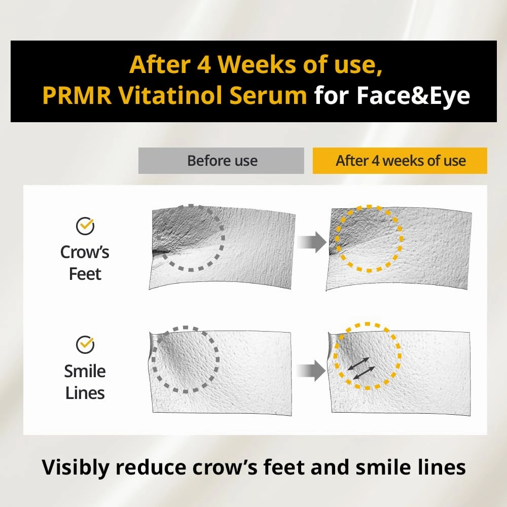 PRIMERA (PRMR) 𝐘𝐨𝐮𝐭𝐡 𝐑𝐚𝐝𝐢𝐚𝐧𝐜𝐞 𝐕𝐢𝐭𝐚𝐭𝐢𝐧𝐨𝐥 𝐒𝐞𝐫𝐮𝐦 - Retinol with Vitamin C Bundle SET VitaminC, Korean Skin Care, Moisturizing, Shiny, Elastic, Lifting, 0.7 oz (21 g *2)
