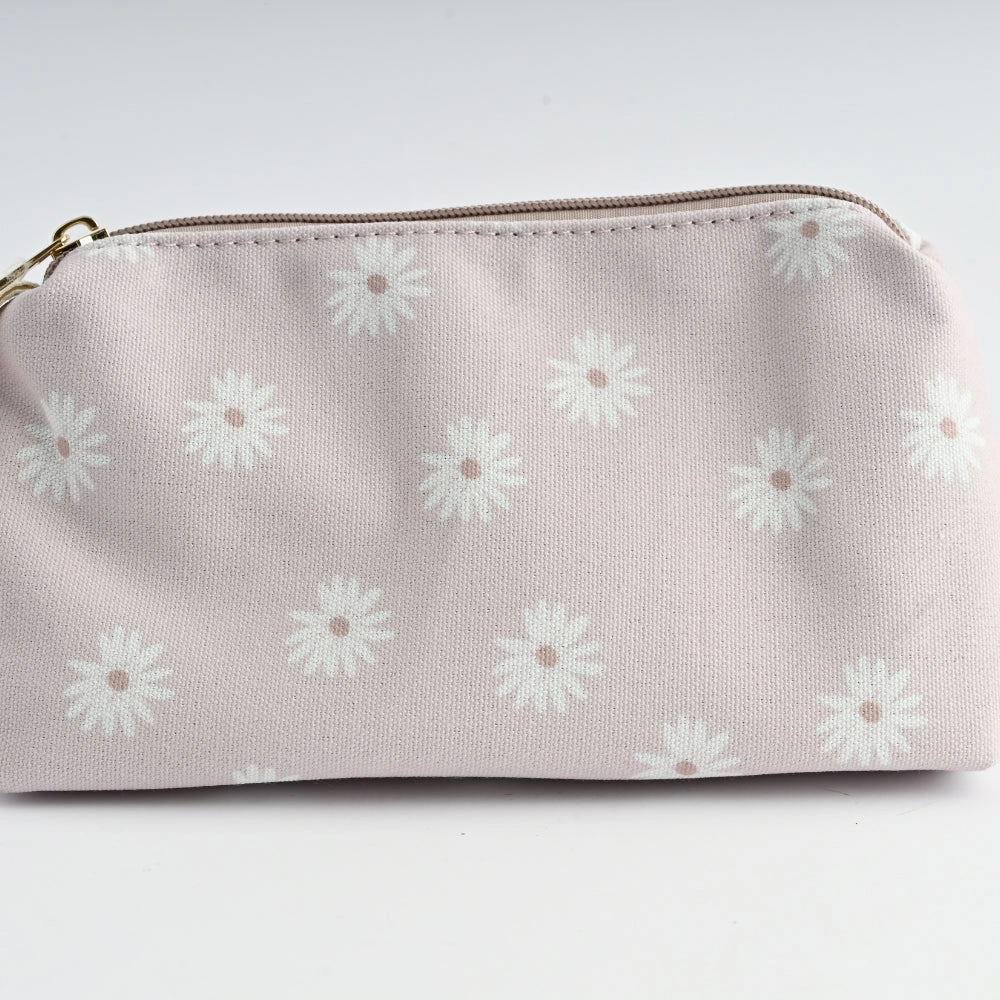 Printed Make Up Bag Large - DITSY DAISY