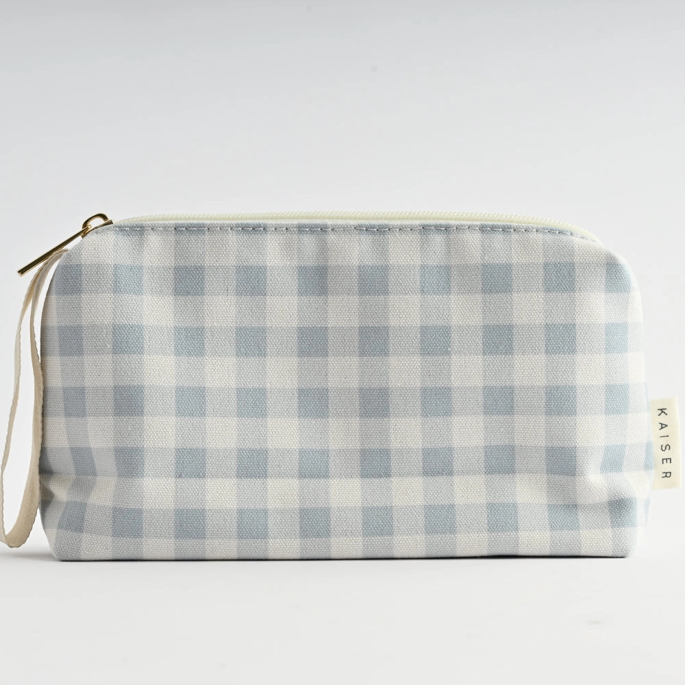 Printed Make Up Bag Small - GINGHAM