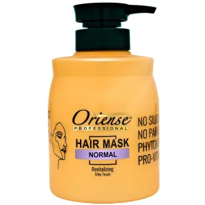 Professional Normal Hair Mask - Aloe Vera & Sweet Almond Extract with Shea Butter & Glycerin & Panthenol for Everyday Balance - Silicone, Paraben and Dye-Free 20.2 fl.oz