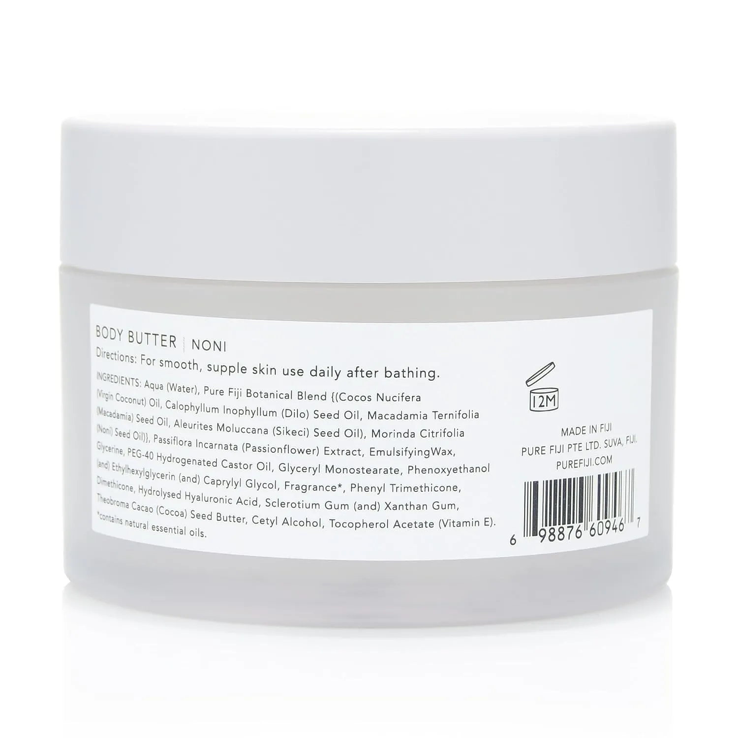 PURE FIJI Nourishing Body Butter, Noni (6.7oz/200ml)