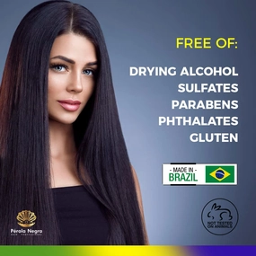 Pérola Negra Perfect Wave, Curl Shaping Jelly, Shapes & Defines Curls, Softness & Lightness, Anti-frizz Action 3.38 Fl.oz
