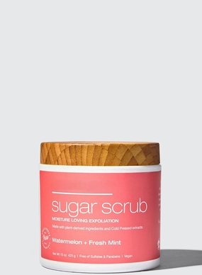 Raw Sugar, Sugar Scrub, Exfoliate   Nourish   Renew, Watermelon   Fresh Mint - 15oz