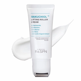 Re.SPN Bakuchiol Lifting Roller Cream, Niacinamide, Retinol, Adenosine, Caffeine | Self-Care, Vegan, Intense Hydration | Korean Face and Neck Cream with Guasha, Korean Skin Care(50ml/1.69 fl oz)
