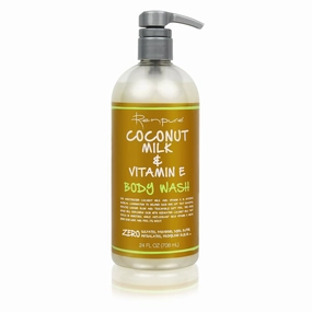Renpure Coconut Milk & Vitamin E Body Wash, 24 Oz (pack Of 3)