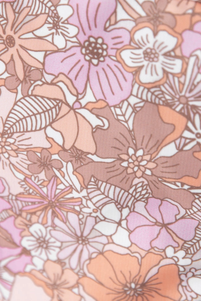 Retro Floral Travel Pouch Set SALE