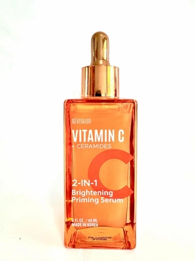 Revitalux VitaminC Cerami Face Serum 2FlOz. No Box