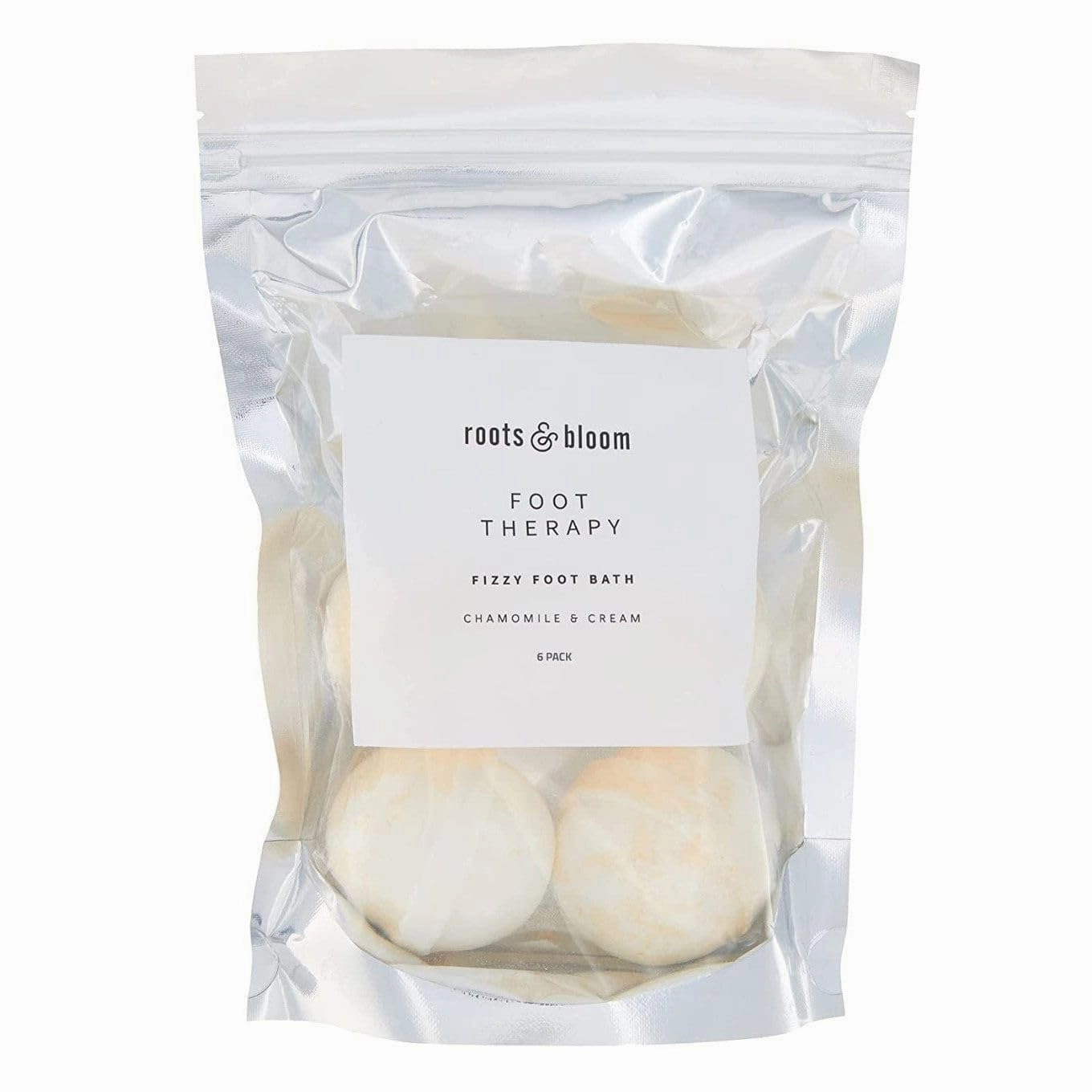 Roots & Bloom Ultra Hydrating Foot Soak to Detox and Nourish Skin and Soothe Soreness, 6 ct.