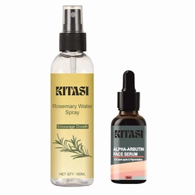 Rosemary Water 100 ml And Face Serum 30ml, Dark Spots, Glowing Skin combo