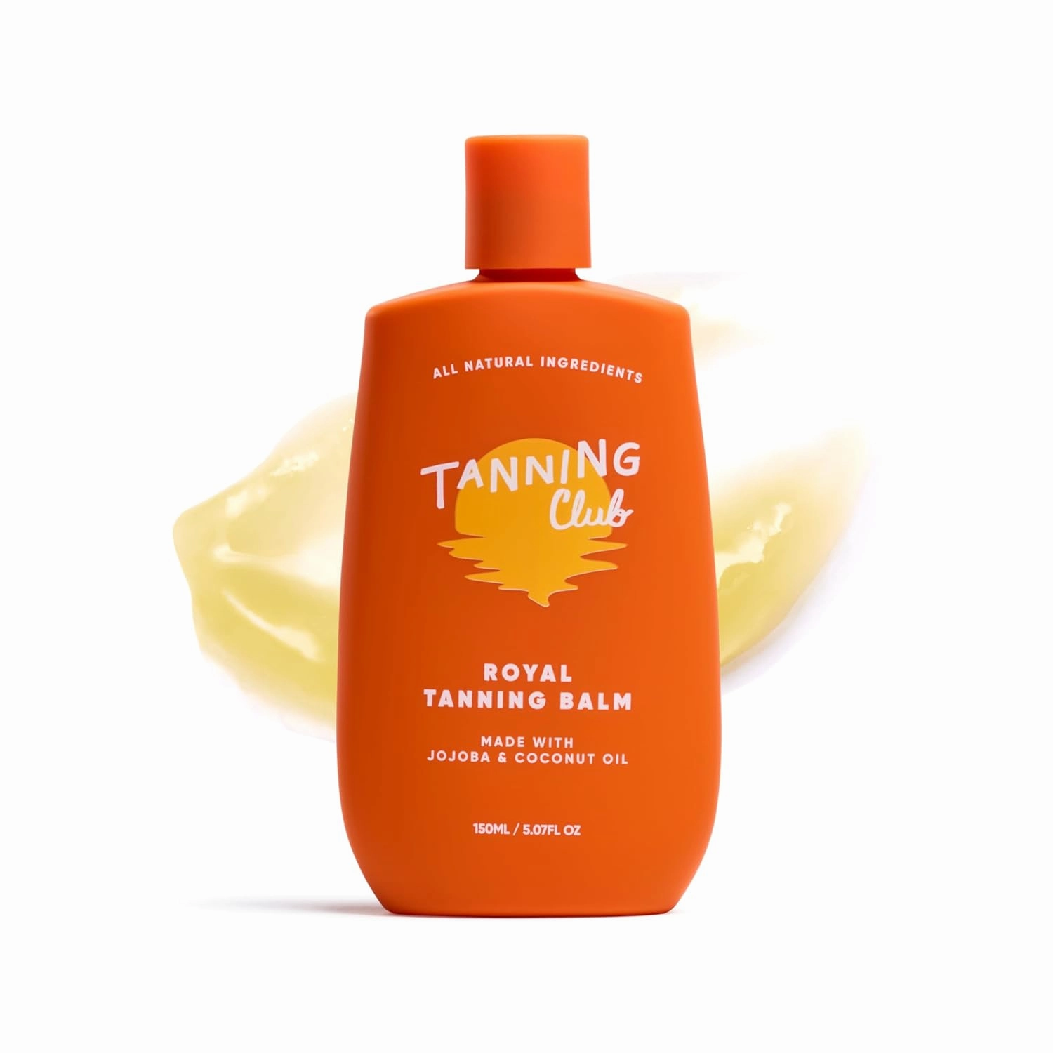 Royal Tanning Balm - Hydrating Gel with Jojoba and Coconut Oil - Botanical Outdoor Sunscreen - 150 ml