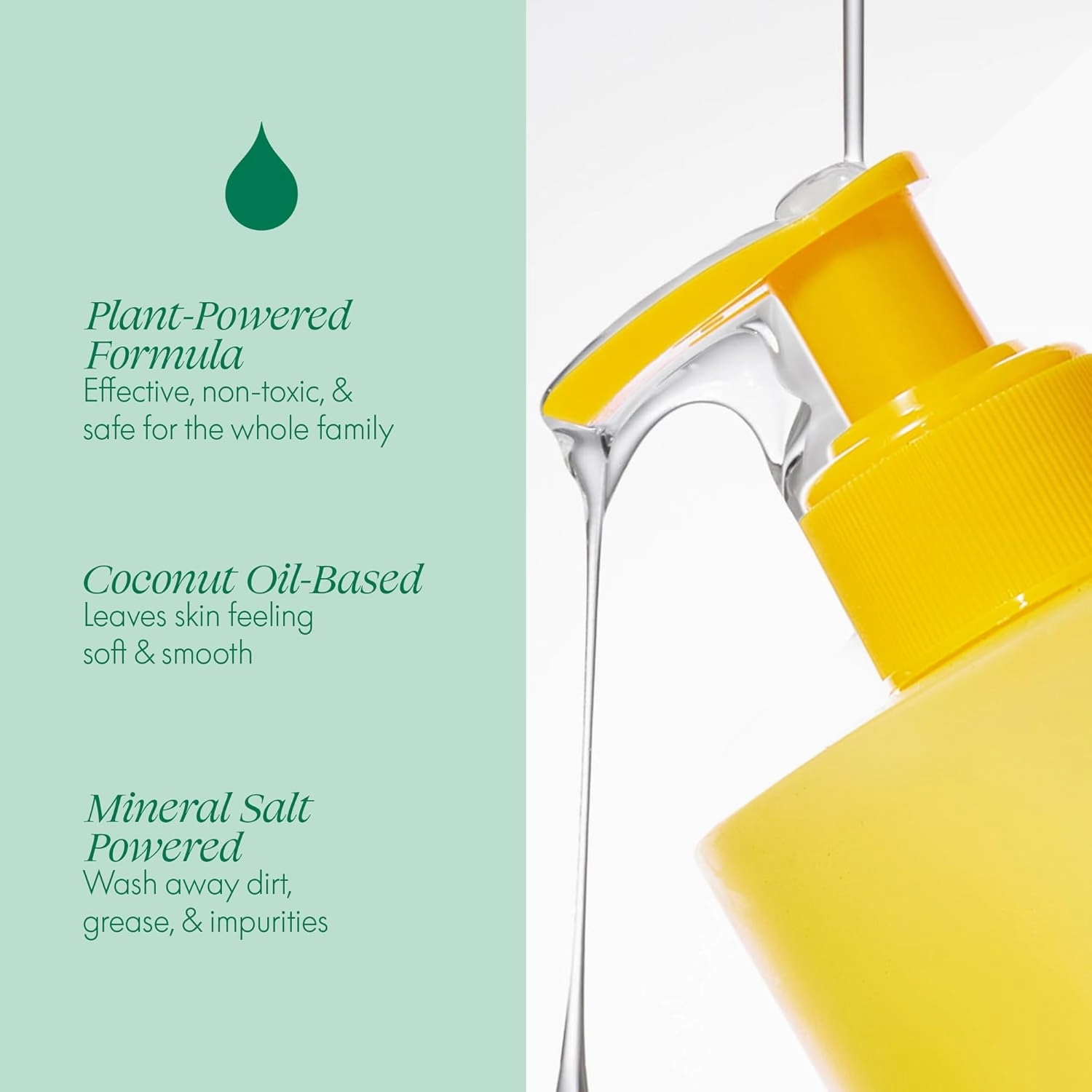 Safely Hand Soap, Bright 6 Pack – Moisturizing Liquid Hand Soap with Coconut Conditioning, Leaves Skin Soft and Smooth, Removes Dirt, Grease, and Impurities, Safe for Cold or Warm Water, 12 Fl Oz Each