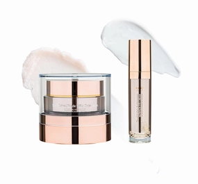 Salmon Peptide Moisture Duo – Hydrating Face Cream & Lightweight Eye Cream for Glowing, Plump Skin – Korean Skincare