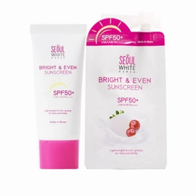 Seoul White Korea Bright & Even Sunscreen (SPF50  UVA/UVB PA    ) | Choose A Size