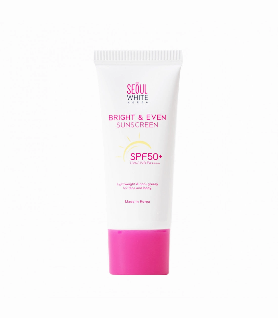 Seoul White Korea Bright & Even Sunscreen (SPF50  UVA/UVB PA    ) | Choose A Size