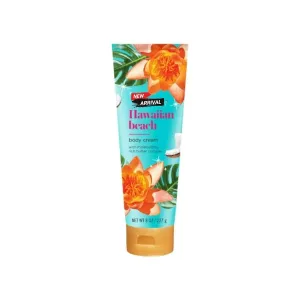 Shea Butter Body Cream, Hawaiian Beach 8 oz (1 Pack - Package May Vary)