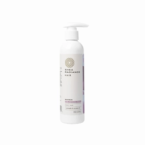 Shea Radiance Anti-Frizz Curl Defining Leave-In Cream - Great for Wavy, Coily, Kinky Hair - Unrefined Shea Butter & Coconut Oil | 8oz