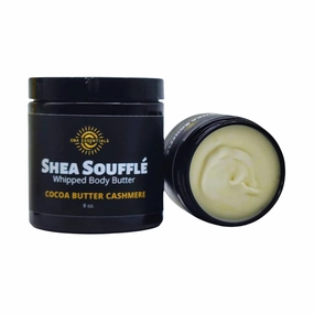Shea Soufflé Whipped Body Butter I Cocoa Butter Cashmere Scent I Moisturizing Shea Butter Body Butter