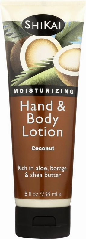 Shikai Moisturizing Hand And Body Lotion Coconut -- 8 fl oz - 3PC