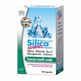 SILICEA Body Essential Silica Advance for BONES, TEETH, NAILS, JOINTS, CARTILAGE- 90 Caps