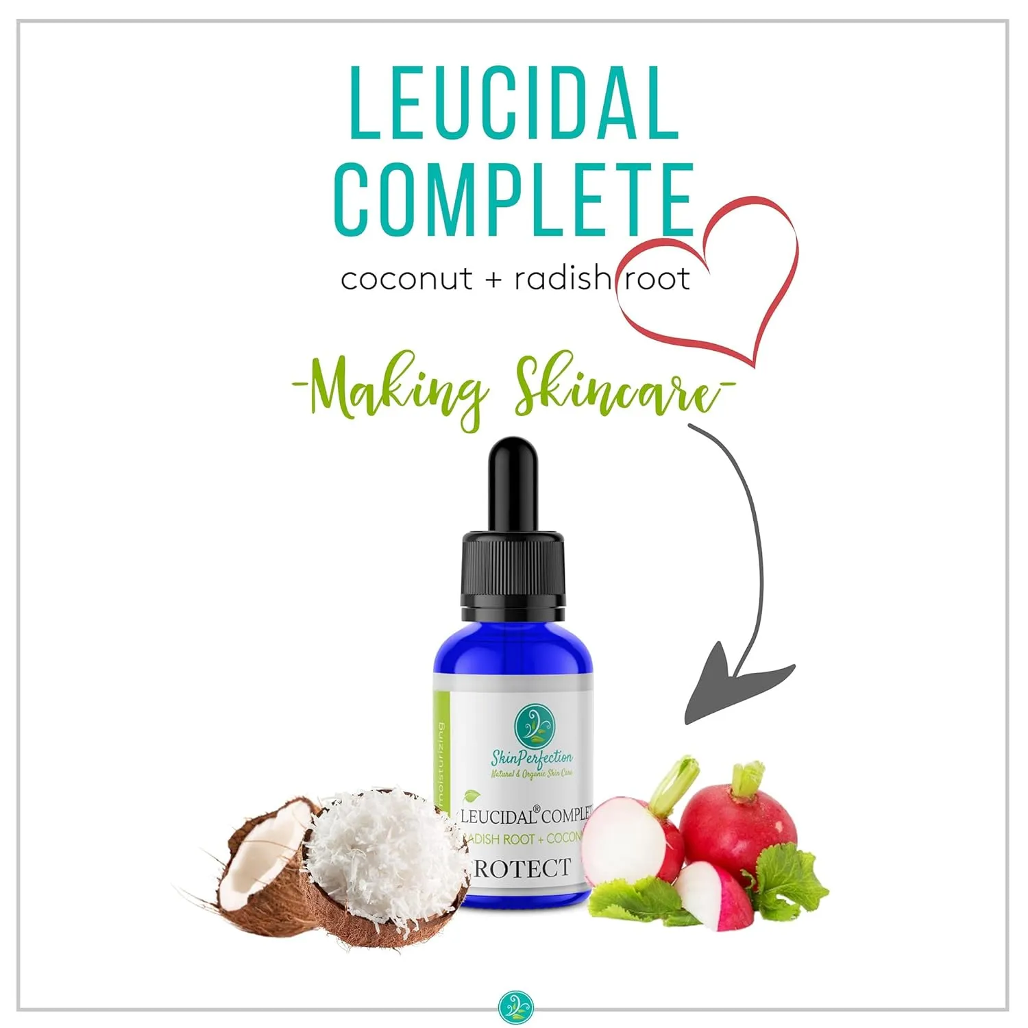 Skin Perfection Leucidal Liquid Complete - Ideal Water Based Moisturizer & Lotion Making Supplies - Natural Preservative Alternative with Root Ferment Filtrate, Lactobacillus & Coconut Fruit Extract