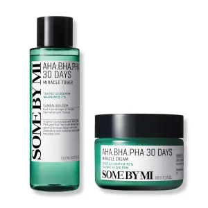 SOME BY MI AHA BHA PHA 30 Days Miracle Toner   AHA BHA PHA 30 Days Miracle Cream