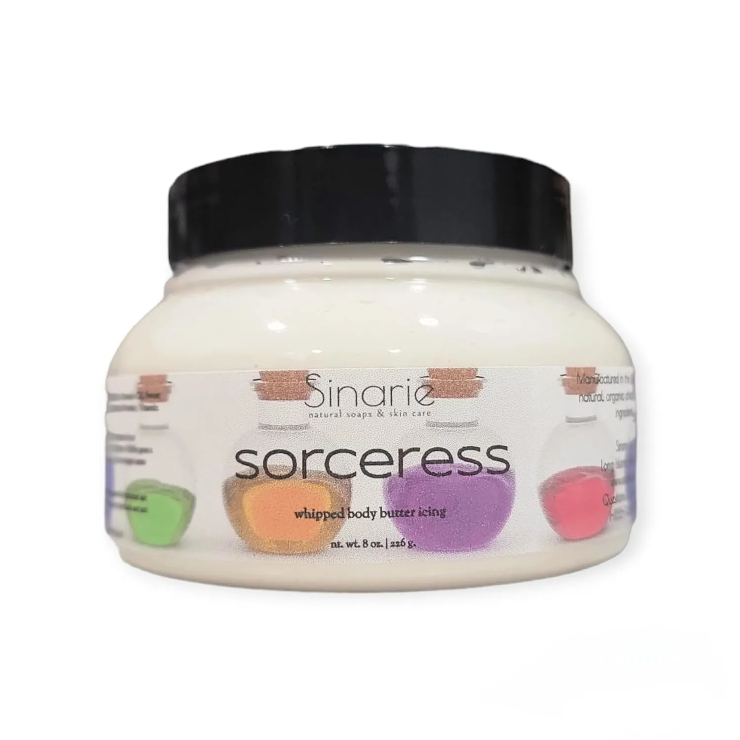 Sorceress Whipped Body Icing Butter, 1 Count, 8 oz. | Coconut Free | Body Butter | Skin Care | Moisturizer | Lotion Soaps & Skin Care