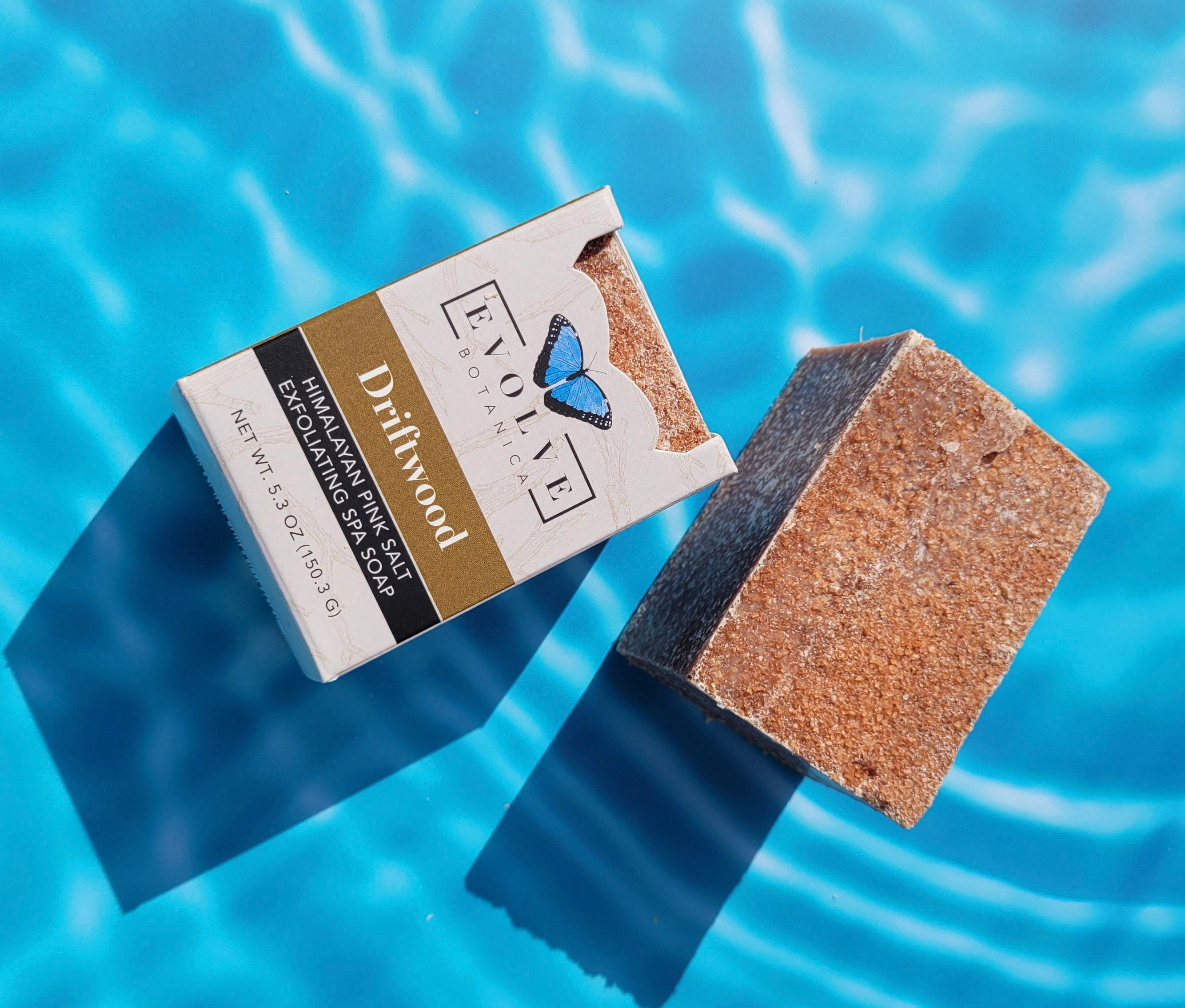 Specialty Soap - Driftwood Salt Bar by Evolve Botanica Co