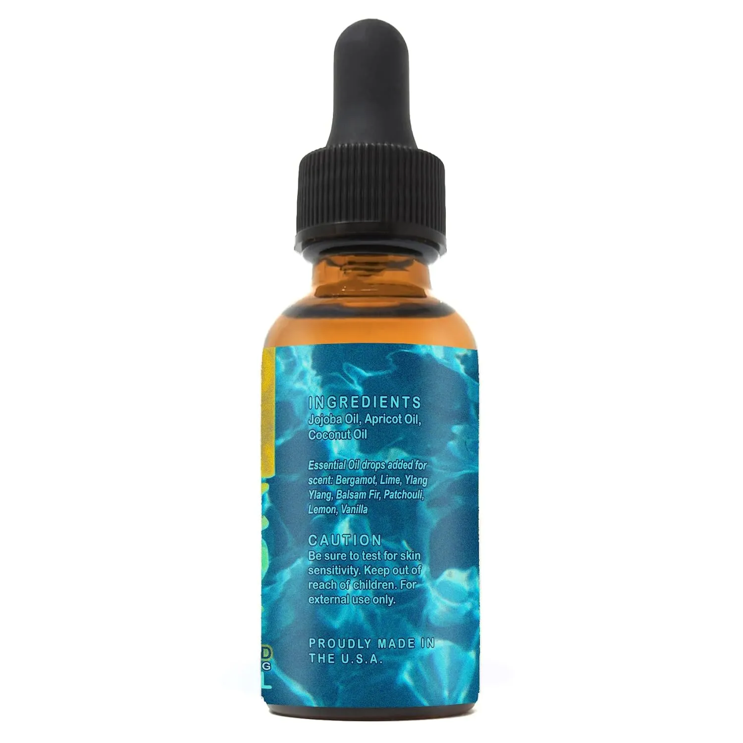 Summer Blend Extra Hydrating Beard Oil Scented with Bergamot, Lime and Ylang Ylang (4oz)