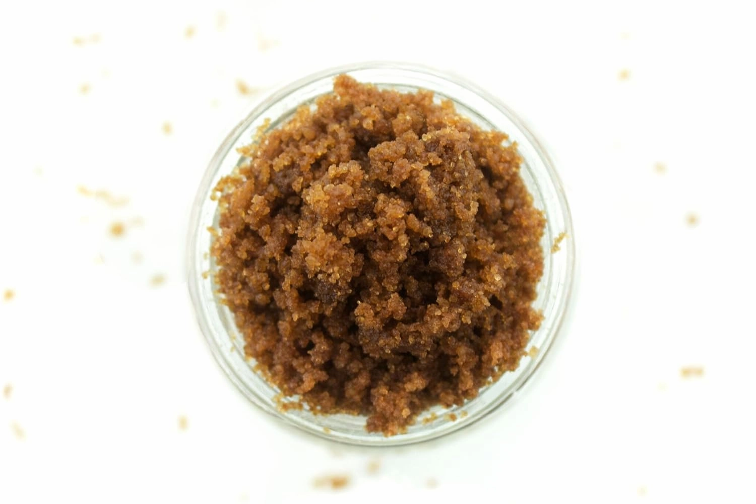 SVASTHYA BODY & MIND Organic Cocoa Sugar Scrub - Renew, Exfoliate, Moisturize & Nourish Skin, Increases Collagen for Glowing Skin, Vitamin E, Almond Coconut Oil - VEGAN, Made In The USA, 20 oz