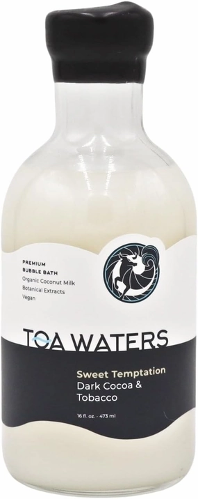 Sweet Temptation - Dark Cocoa & Tobacco Scent - Moisturizing & Enriched with Organic Coconut Milk - for Women and Men, All Skin Types, Vegan, Soy-Free, & Paraben-Free - 16 FL oz