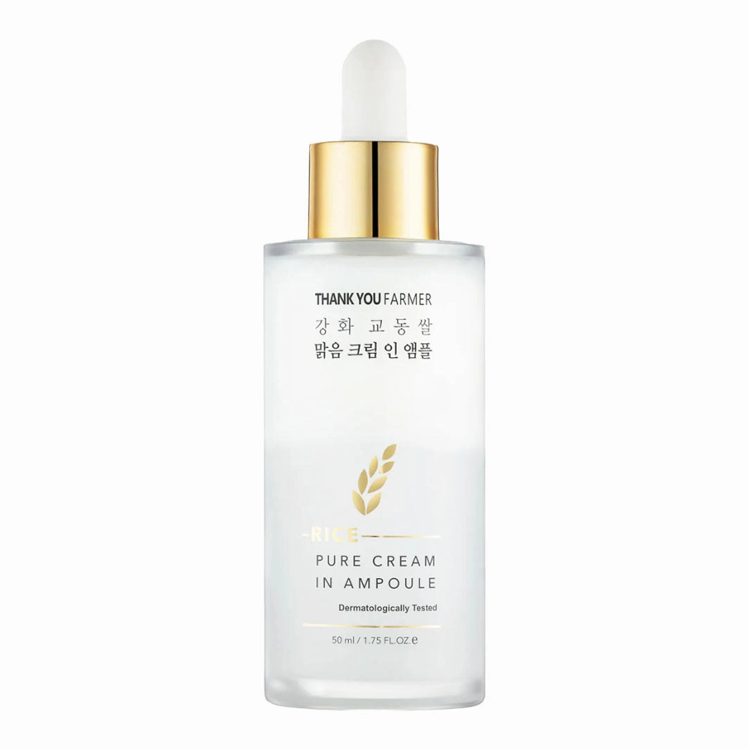 Thank You Farmer Rice Pure Cream In Ampoule 50ml
