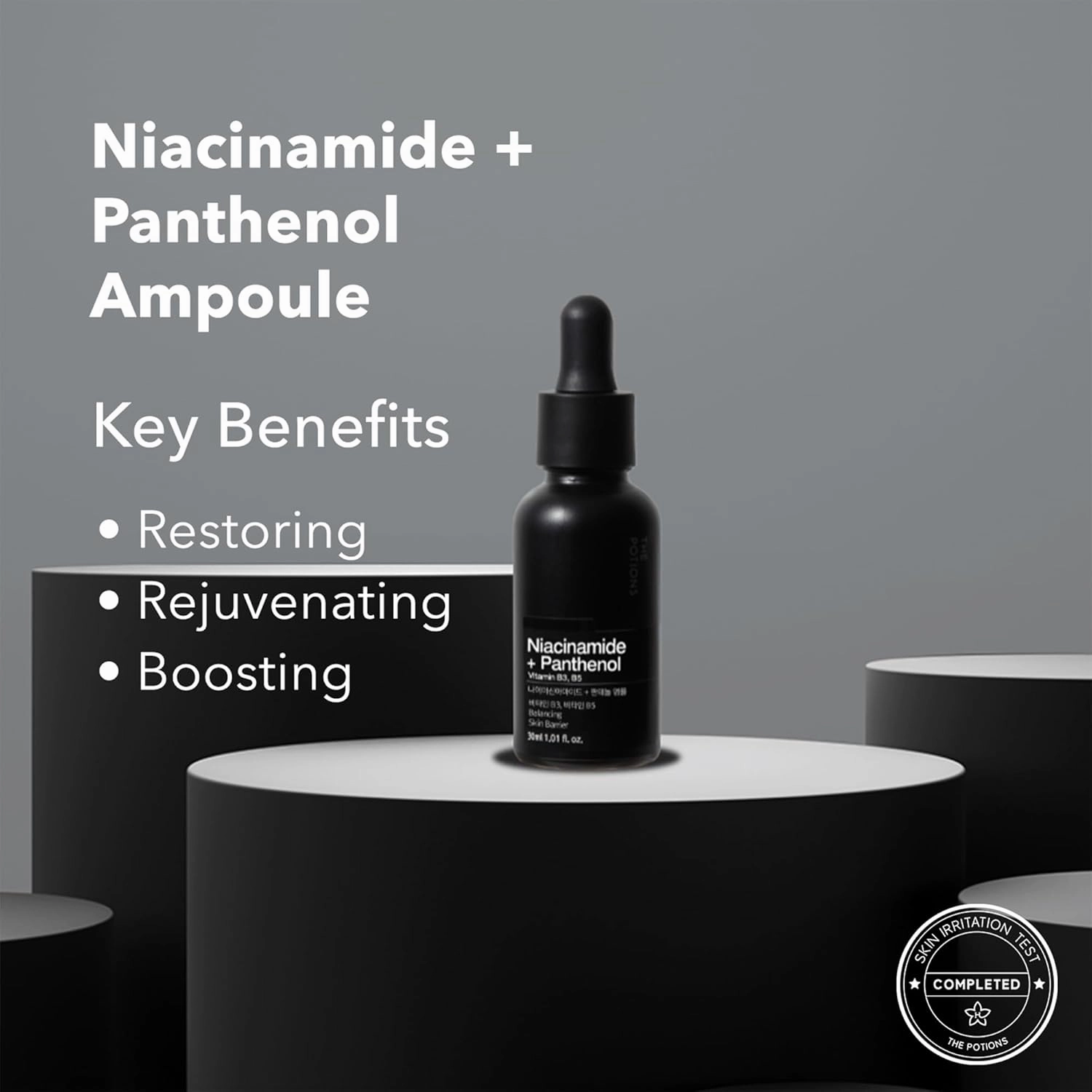 The Potions Niacinamide   Panthenol Ampoule 30ml - Made in Korea