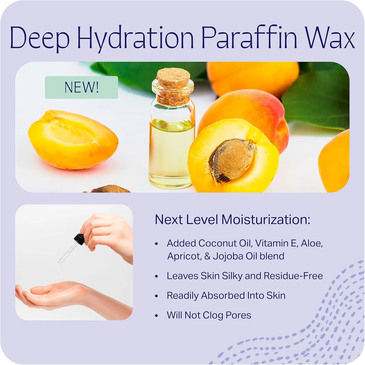 Therabath Deep Hydration Paraffin Wax Bath Refills - Wax Beads - to Relieve Discomfort, Stiff Muscles, Dry Skin - with Coconut Oil, Vitamin E, & Aloe - Made in The USA, 6 lb. Orange Blossom