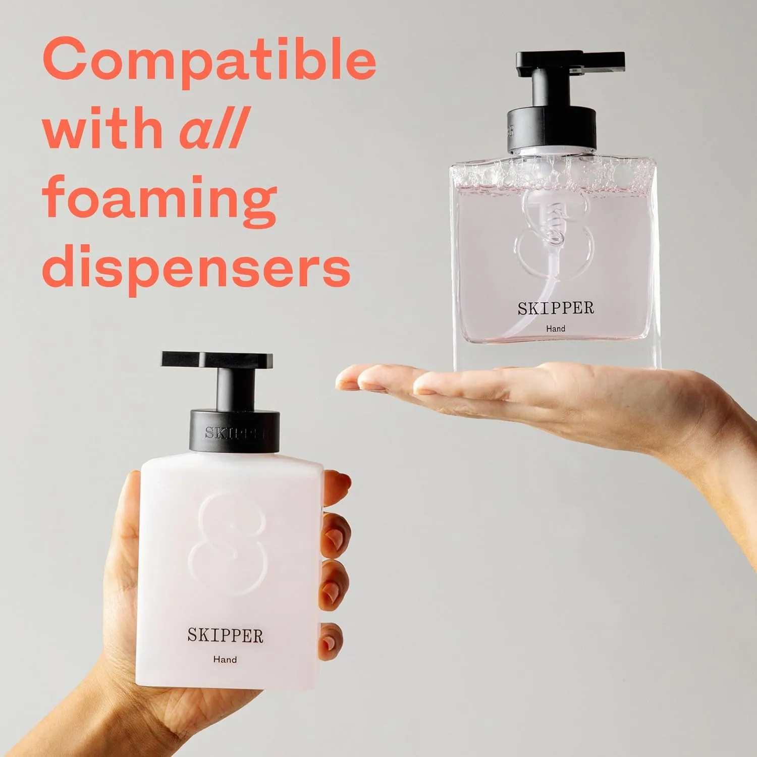 Tirtyl Skipper Foaming Hand Soap Tablet Refills - 12 Pack - 96 fl oz total (12x 8 fl oz) - Rebranded - Compostable Packaging - Variety Fragrance Pack
