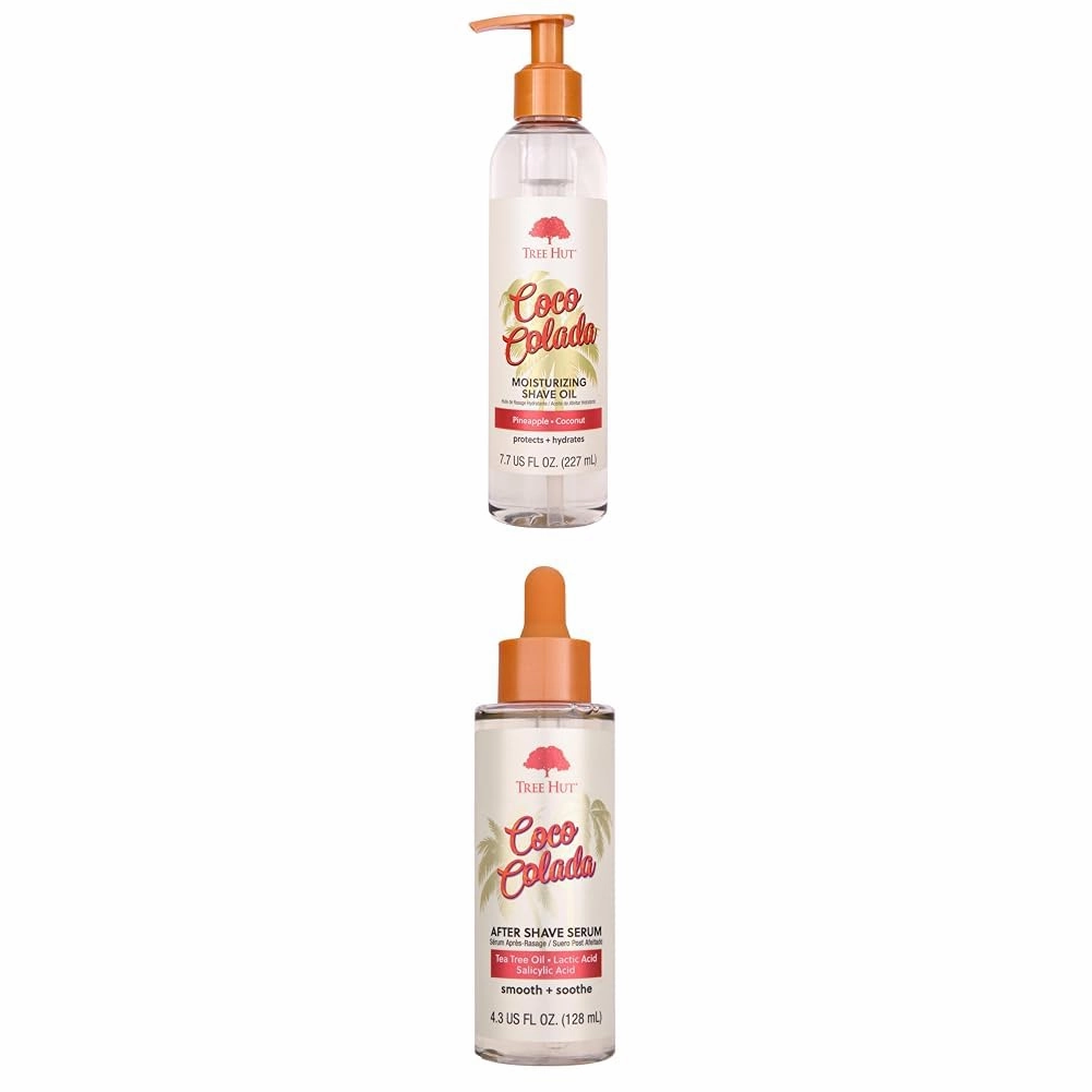 Tree Hut Coco Colada Shave Oil & Shave Serum Bundle