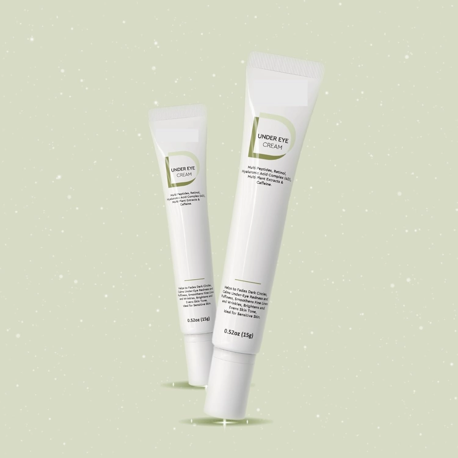 Under Eye Cream for Dark Circles & Wrinkles | Niacinamide, Retinol & Hyaluronic Acid | Reduces Puffiness, Fine Lines & Hydrates Skin For Men and Women- 15g