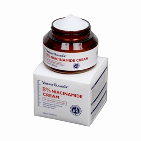 VIBRANT GLAMOUR 8% Niacinamide Cream (5X Ceramide   a-Arbutin) 30g