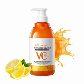 Vitamin C and Lemon Niacinamide Body Wash, Vitamin C Nourish Rejuvenation Body Wash, Vitamin C and Lemon Body Washa
