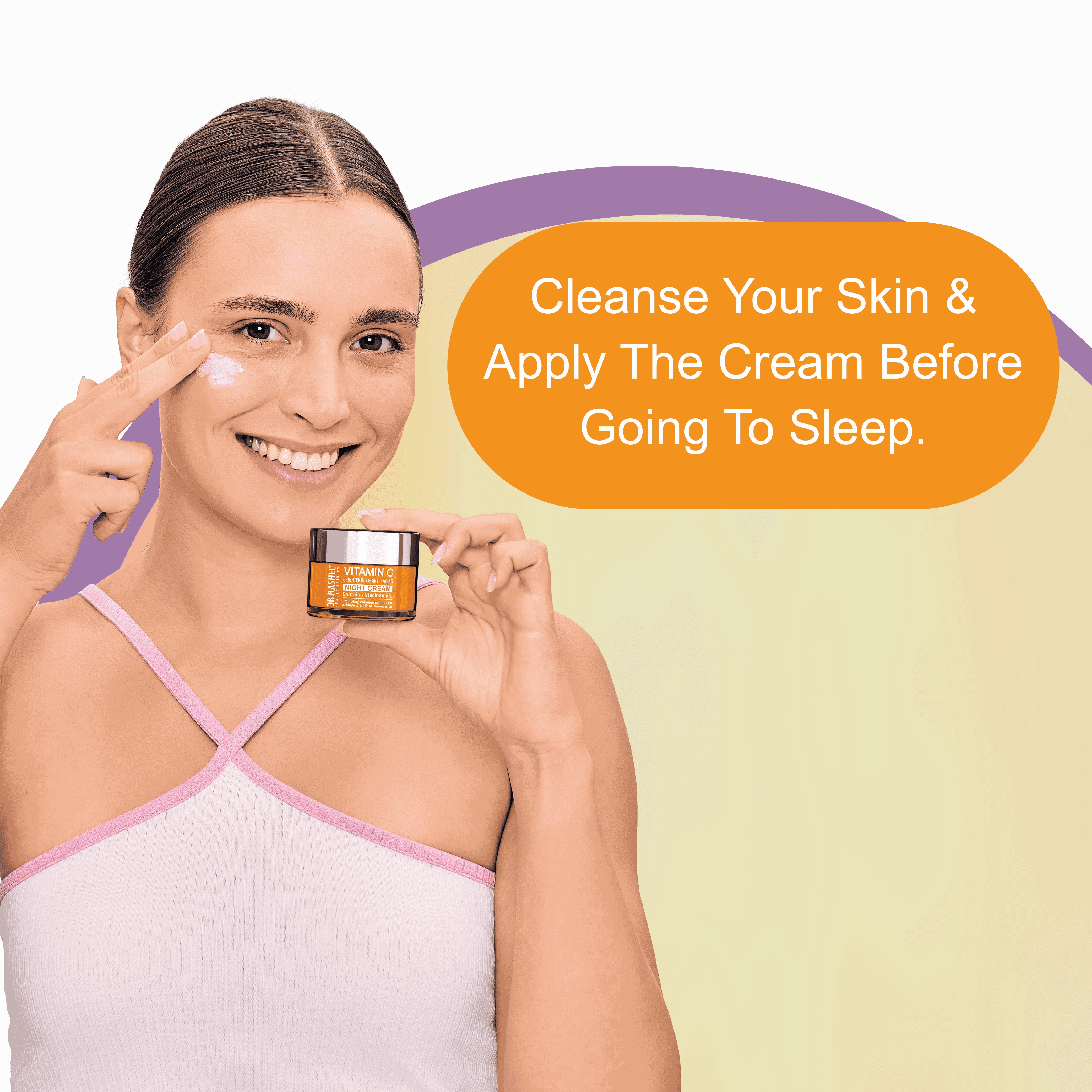 Vitamin C Night Cream - 50 Gm