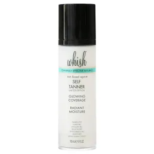 Whish Beauty Self Tanner - Sunless Tanning Lotion for Face & Body - Moisturizes with Shea Butter, Mango Butter, & Aloe - For All Skin Tones - Paraben & Sulfate Free, 5 fl oz (Sun Kissed Agave)