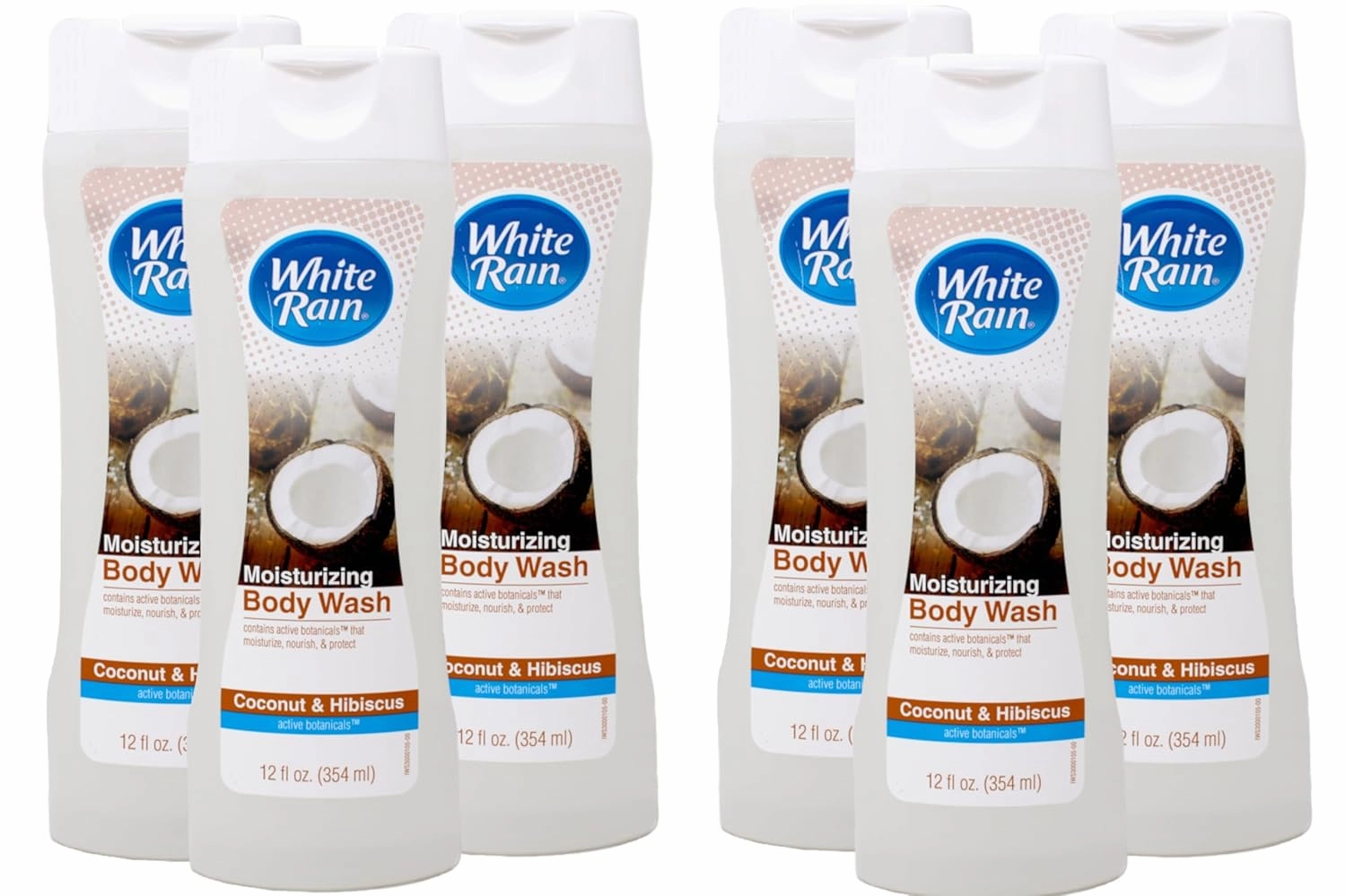 White Rain Body Wash Tropical Coconut 12OZ (6)